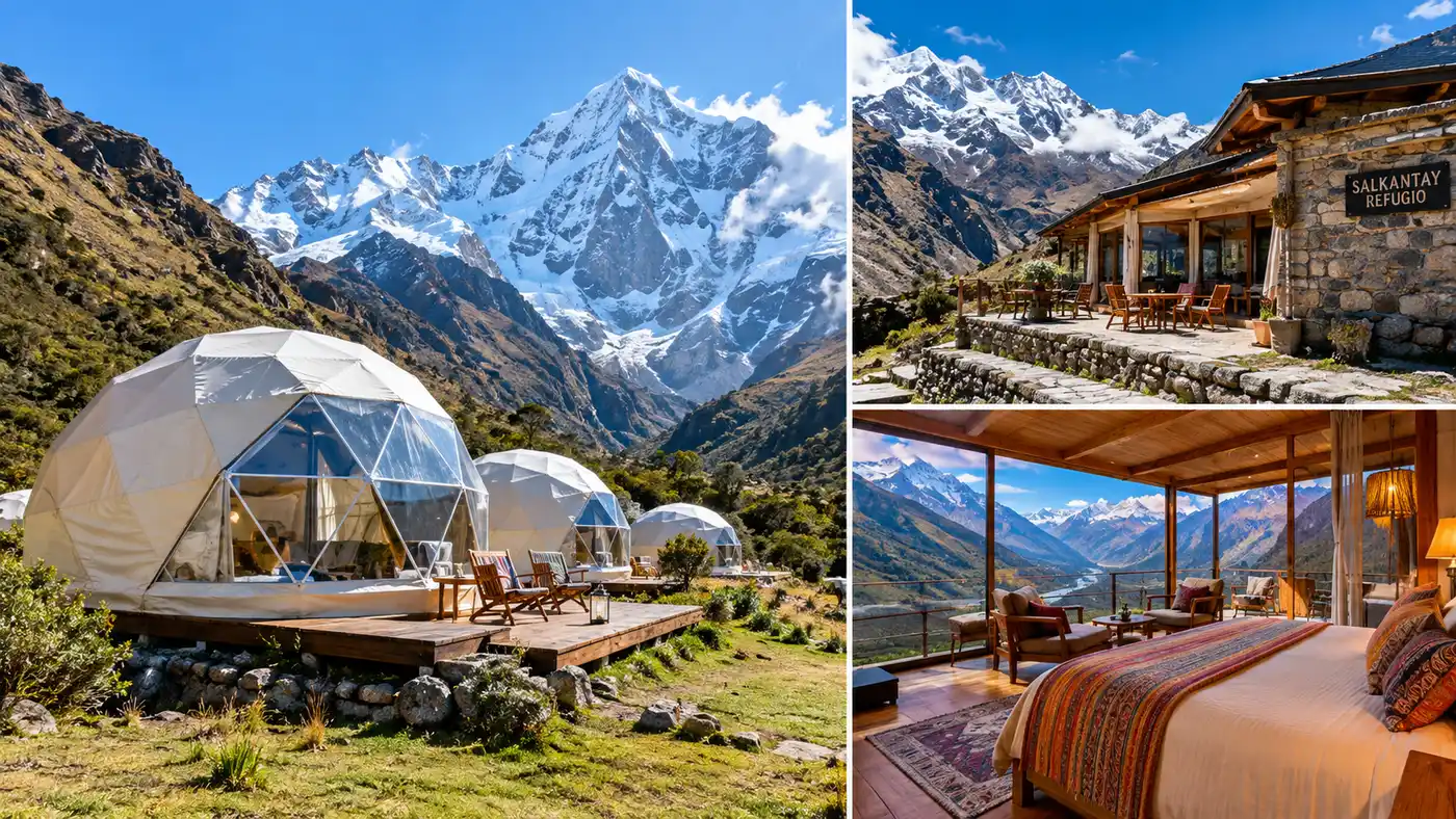 Alojamientos del Salkantay Trek: Refugios, Cúpulas y Lodges de Lujo